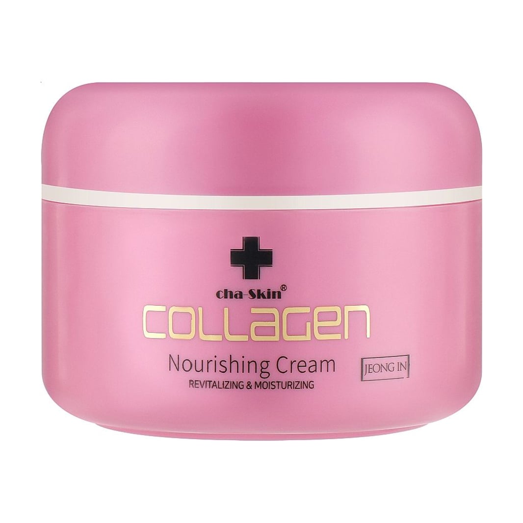 Уцінка! Живильний крем для обличчя Juno Cha-Skin Collagen Nourishing Cream з колагеном, 110 г
